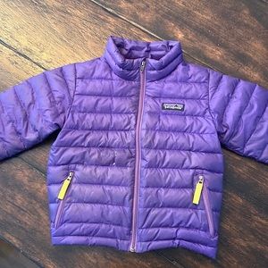 Patagonia toddler down jacket